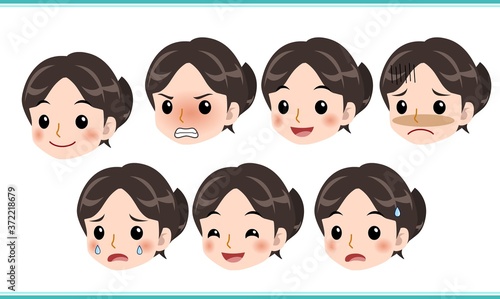 優しい雰囲気の主婦