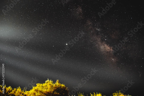 Milky way in summer in Formentera