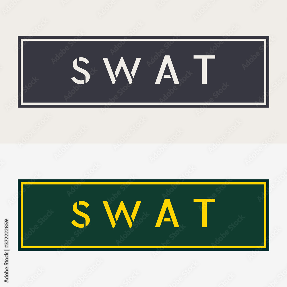 Military Patches. Army Badge. Emblem of SWAT. Design Elements for Military Style Jackets Shirt and T-Shirts Military Patches. Army Badge. Emblem of SWAT. Design Elements for Military Style Jackets Shirt and T-Shirts