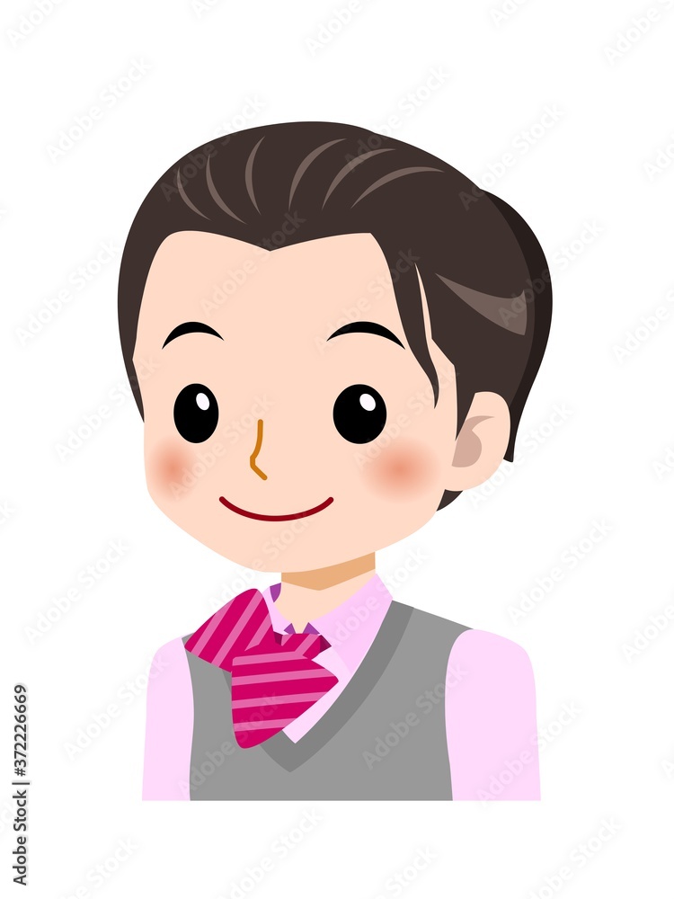 若い事務職の女性