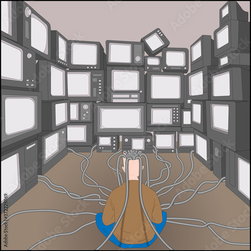 the mass media strongly influence a person my abstract view of it