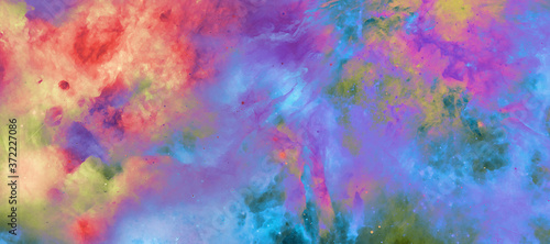 abstract colorful background bg texture wallpaper art paint painting cosmos star stars galaxy sky planets cloud clouds © Ravenzcore