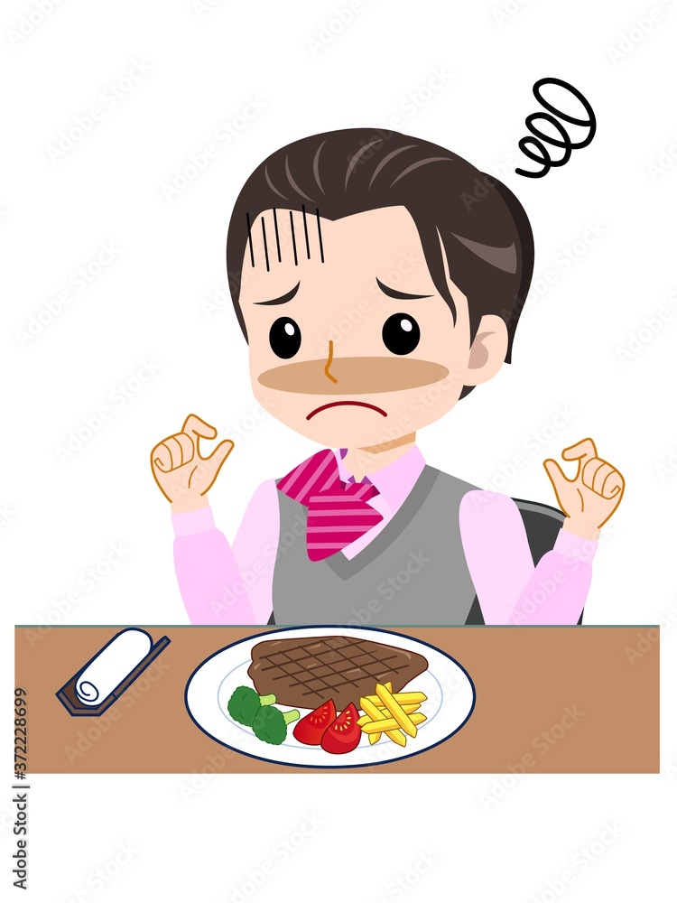 ピンクの服を着た事務員の女性