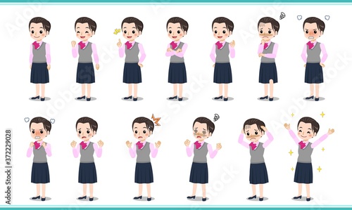 若い事務職の女性