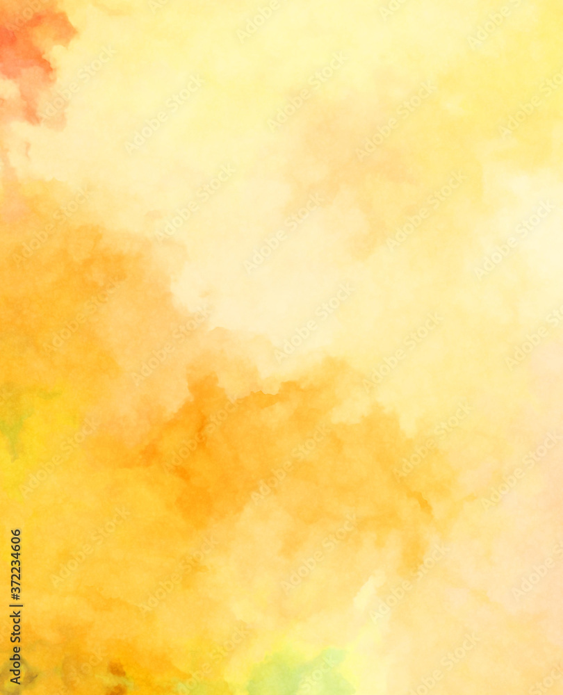 Obraz premium Watercolor painted background. Abstract Illustration wallpaper. Brush stroked painting. 2D Illustration.