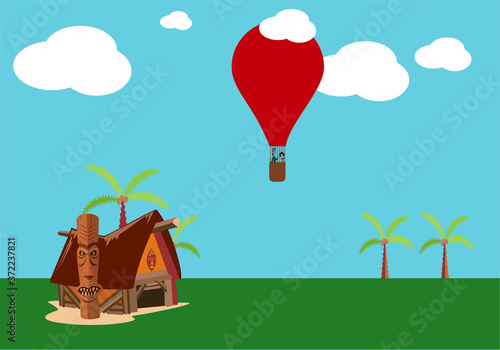 Viaje en globo en pareja