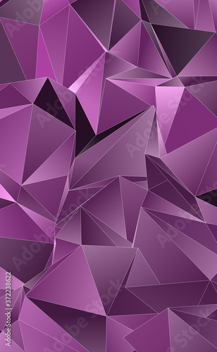 Abstract Low-Poly background. triangulated texture. Design 3d. Polygonal geometrical pattern. Triangular modern style