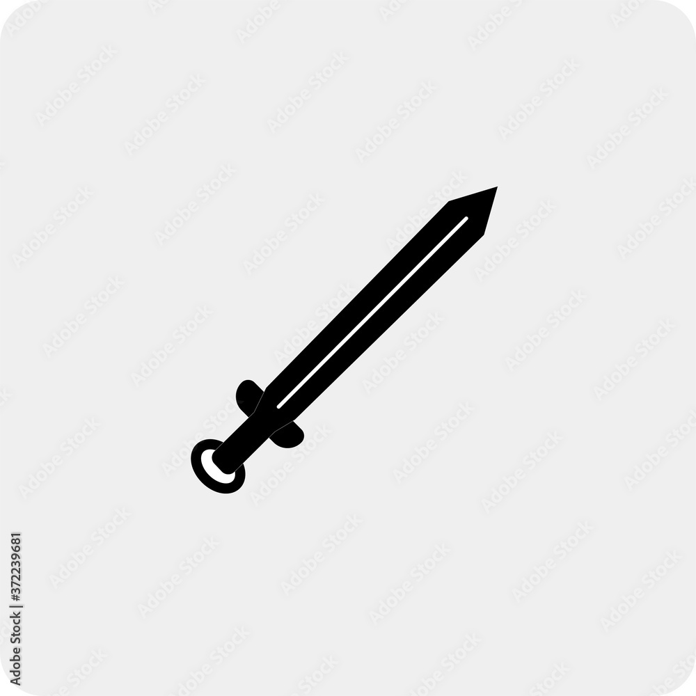 dagger icon design vector template dagger icon design vector template