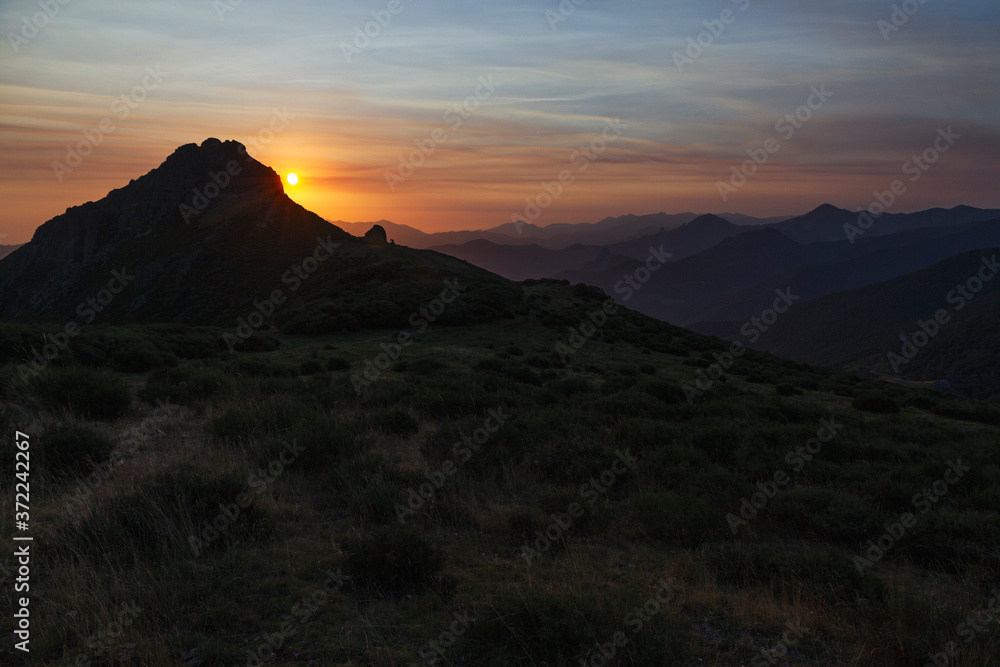 Sunrise in the Picos de Europa Sunrise in the Picos de Europa