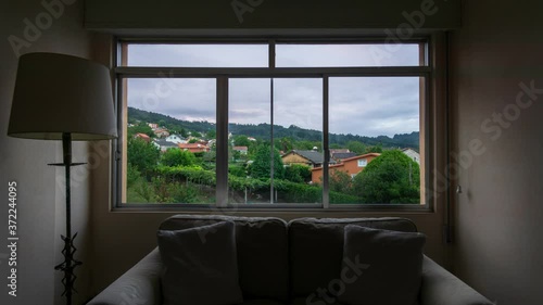 View from my Living Room Time-Lapse in Fene Galicia