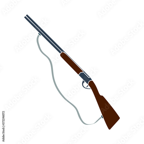 Icon Of Hunting Gun