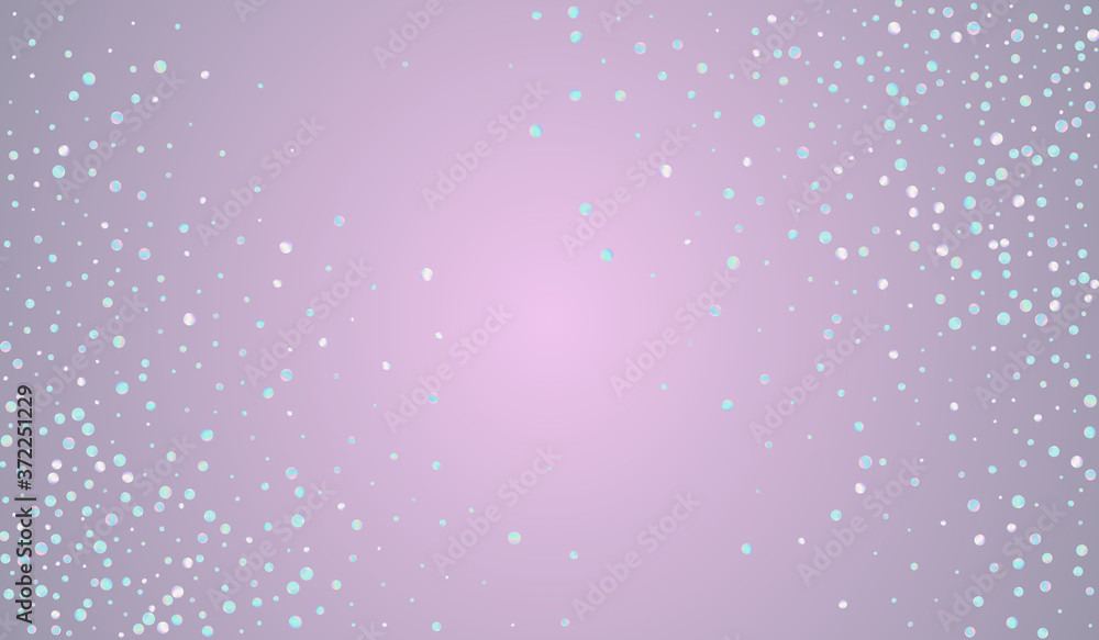 Colored Dot Christmas Blue Background. Colorful 