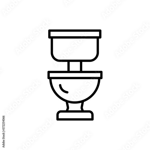toilet icon vector illustration