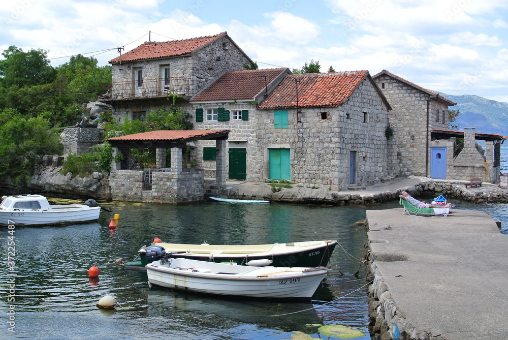 Fishing village, Montenegro
