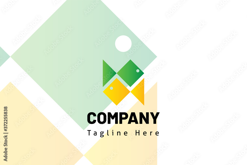 logo fish icon illustration gradient logo fish icon illustration gradient