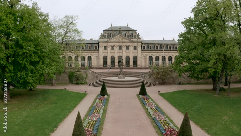 Fulda Orangerie Gardens and Building Facade Fulda Orangerie Gardens and Building Facade