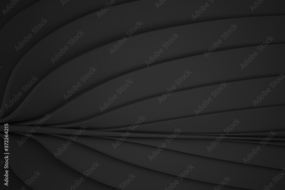 Digital silk cloth of wavy abstract backgrounds. Black and white 3D waves. Natural organic shapes. Digital silk cloth of wavy abstract backgrounds. Black and white 3D waves. Natural organic shapes.