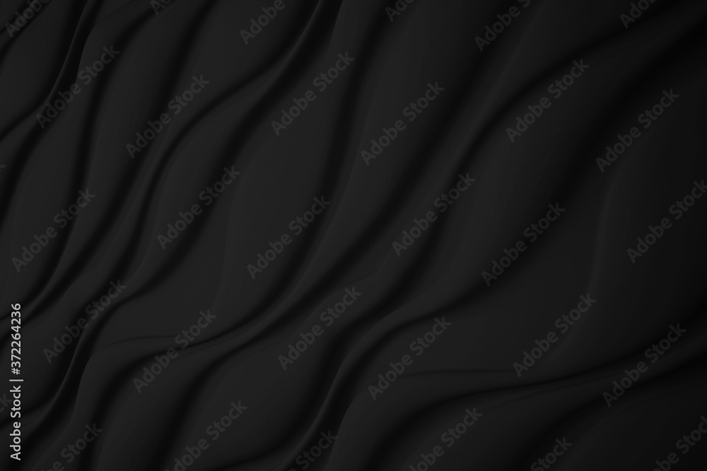 Digital silk cloth of wavy abstract backgrounds. Black and white 3D waves. Natural organic shapes. Digital silk cloth of wavy abstract backgrounds. Black and white 3D waves. Natural organic shapes.