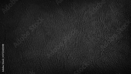 dark black genuine leather texture background. abstract luxury and elegance concept background.