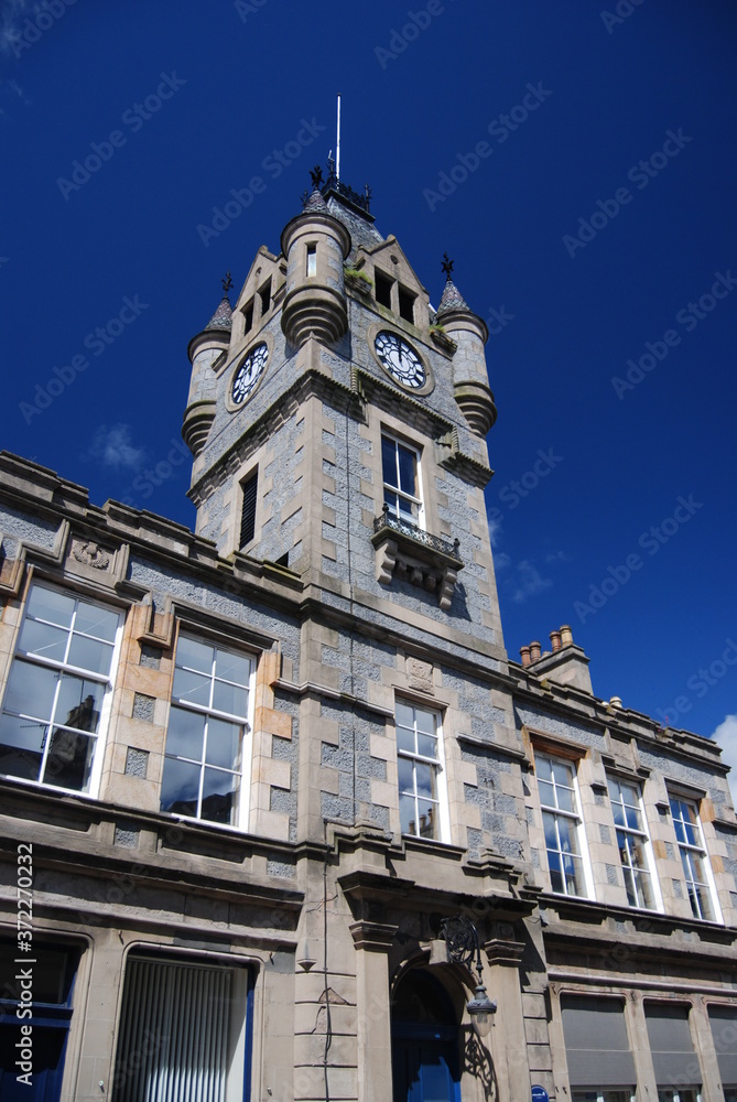 Town Hall, Huntly, Aberdeenshire, Scotland