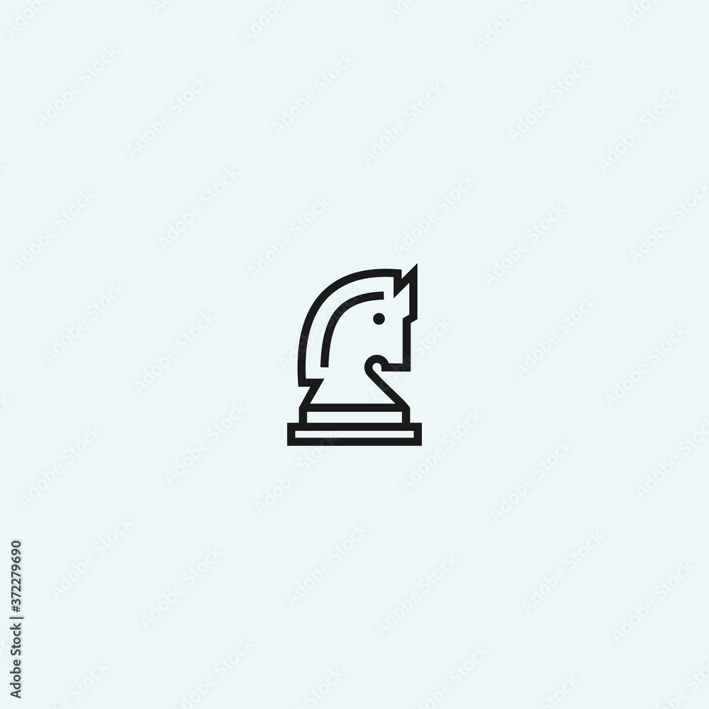 abstract horse logo. horse icon abstract horse logo. horse icon