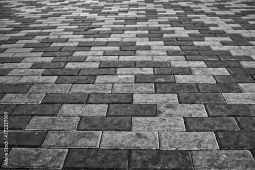 stone block pavement