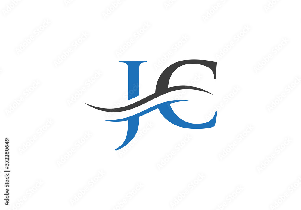 Letter JC Logo Vector Template. JC Letter Linked Logo for business and ...