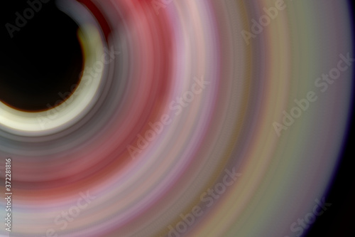 Abstract circle pattern, photography processing of festive lights, beautiful multicolored pattern for design or decoration as background image.