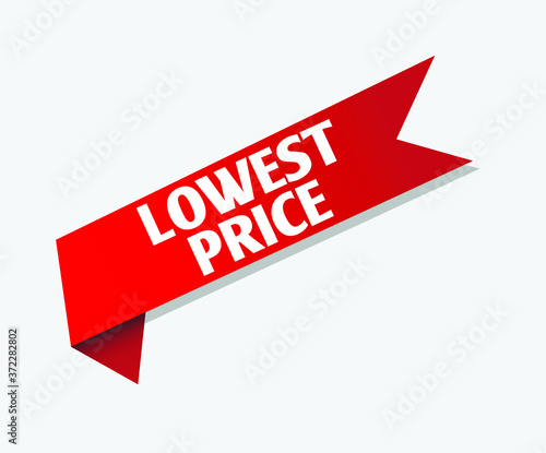 LOWEST PRICE  tag vector design