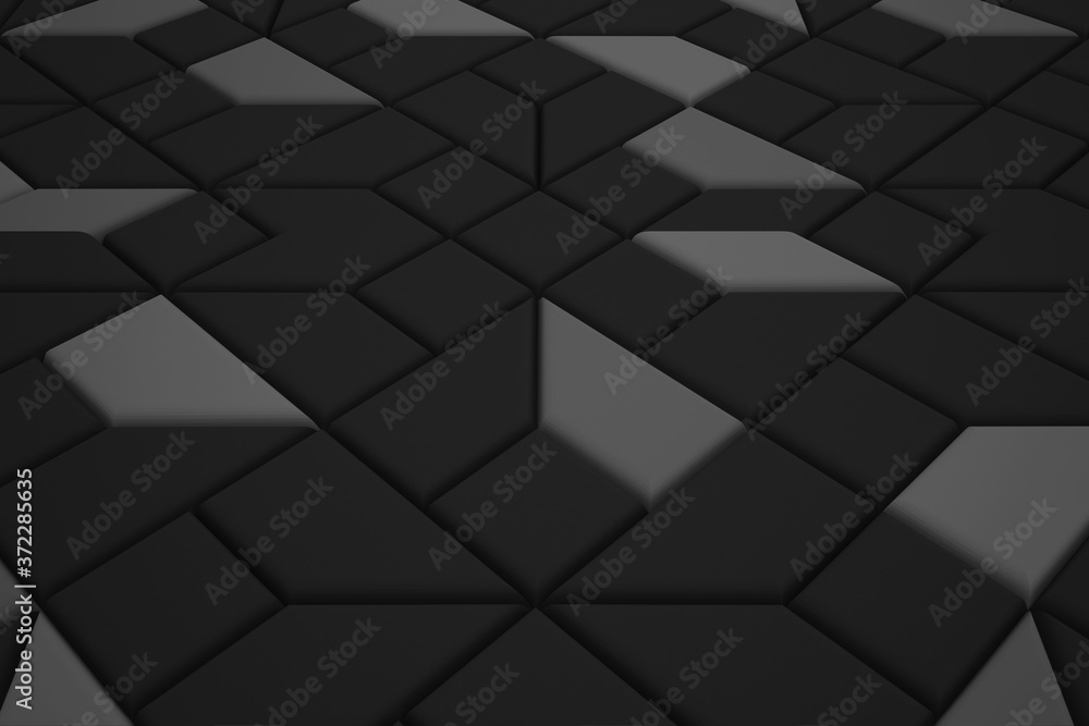 Trigonal abstract shapes background. Low poly triangles mosaic. Black and white crystals backdrop. Trigonal abstract shapes background. Low poly triangles mosaic. Black and white crystals backdrop.