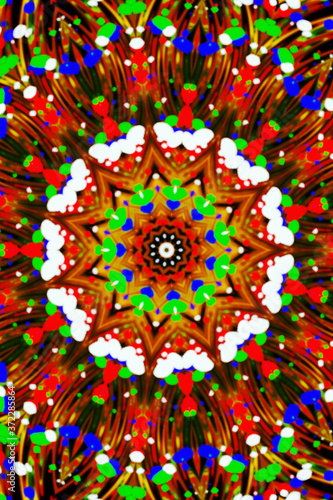 Colorful Psychedelic Acrylic Effect creative Dirty Acrylic Paint.