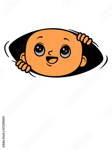 Süßes Baby schlüpft Design cartoon Kleinkind