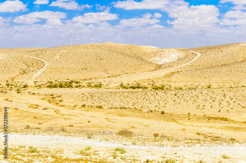 View of the Negev Desert  from Tali Lookout Point