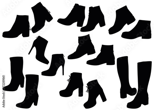 Women's boots and half-boots.