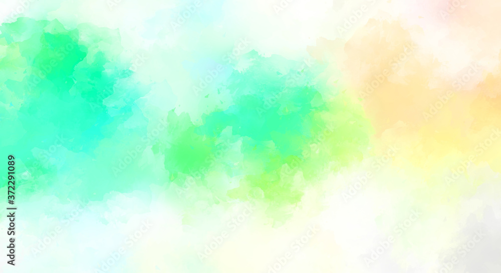 2D illustration of colorful brush strokes. Decorative texture painting. Vibrant paint pattern backdrop.