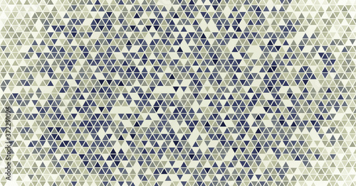 Triangular mosaic texture. Abstract polygonal background.