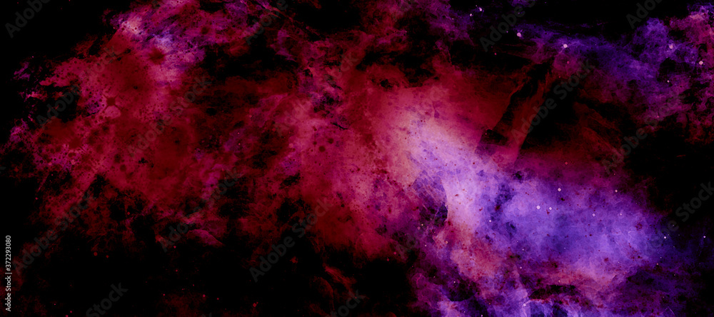 abstract watercolor space cosmos galaxy stars star nebula cloud clouds sky background bg texture wallpaper art paint