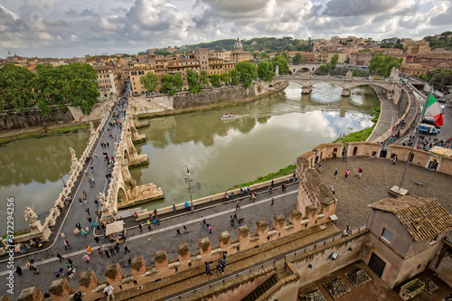 Fotografi Castle Sant'Angelo is a stunning building with breath-taking views