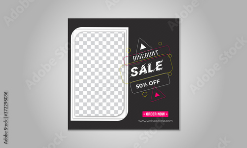 Special sale with supper discount banner template