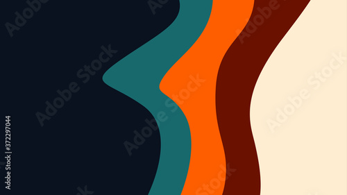 abstract vector background with wave