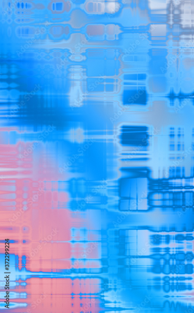 Fototapeta premium Urban grunge background with geometrical pattern. Linear colorful texture. Futuristic wallpaper of a decaying texture..