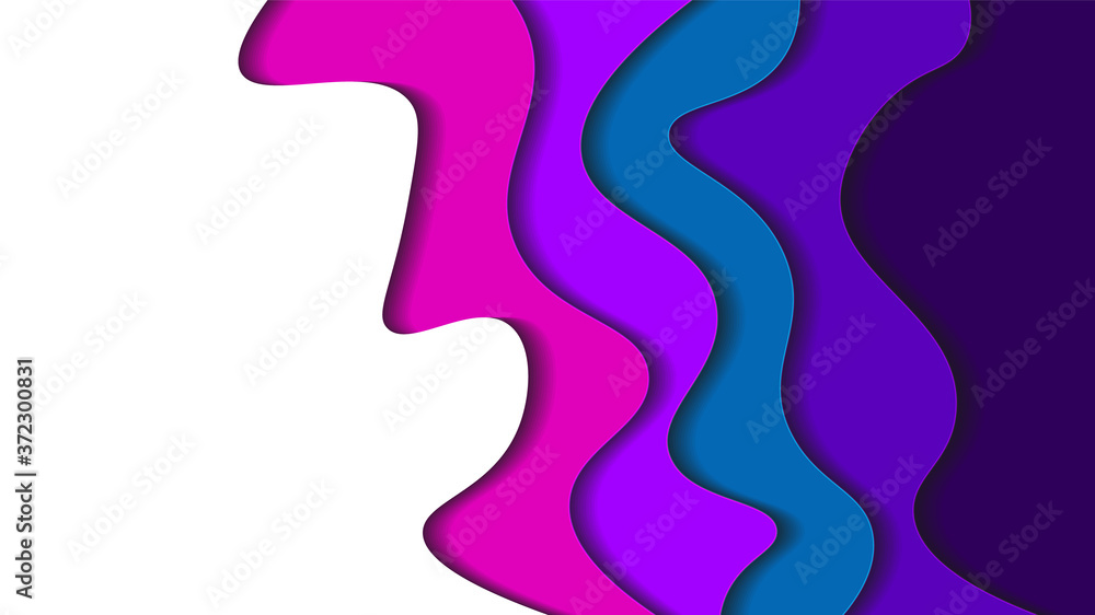 Background, Wallpaper. Wavy, Wave, Liquid, Fluid, Paper Cut. Colorful Design Abstract Modern Minimalist. Vector EPS10 Background, Wallpaper. Wavy, Wave, Liquid, Fluid, Paper Cut. Colorful Design Abstract Modern Minimalist. Vector EPS10