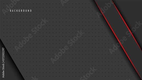 Abstract Metallic Red Black Background, Wallpaper, Frame, Layout. With Blank Space. Design Vector Modern Simple Premium. EPS10