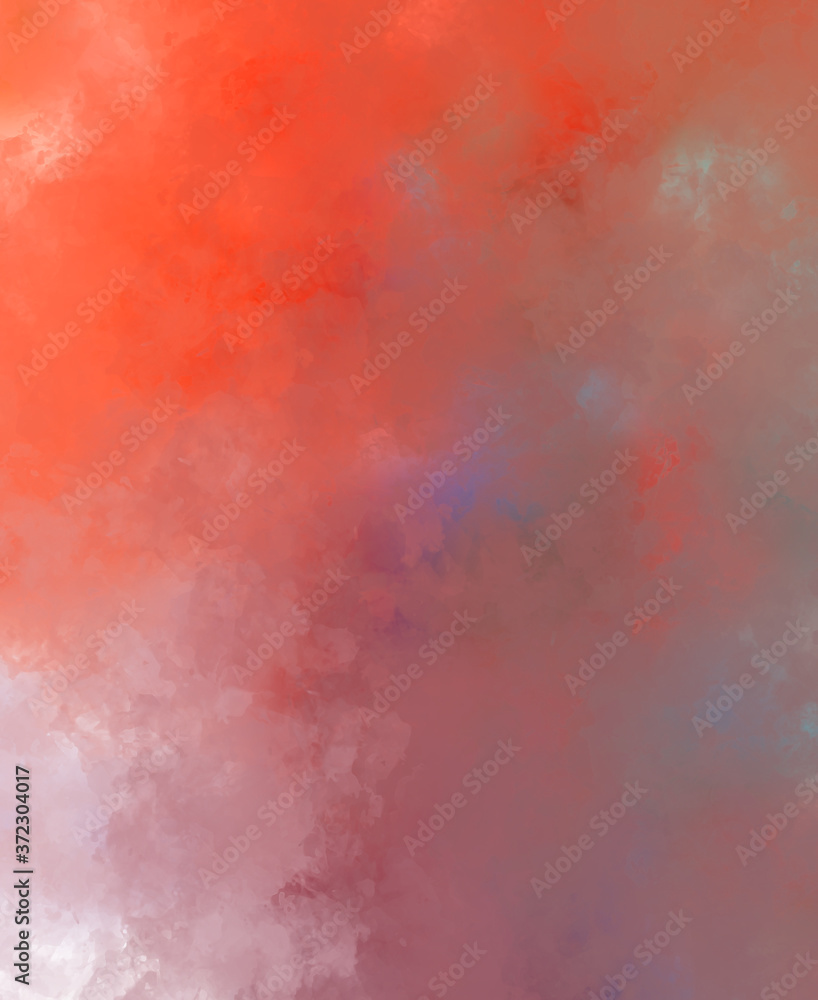 Brushed Painted Abstract Background. Brush stroked painting. Strokes of paint. 2D Illustration.