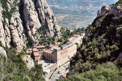A view of Montserrat in Spain