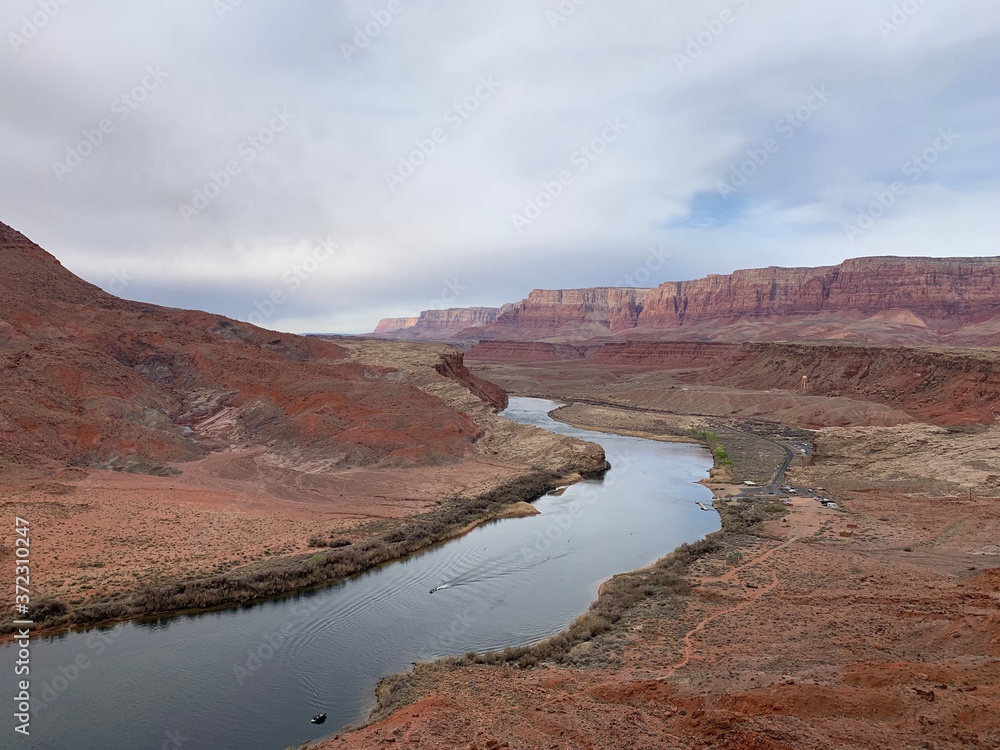 Views of the Colorado River as it runs through Glen Canyon. Taken from the hike Spencer's Trail.