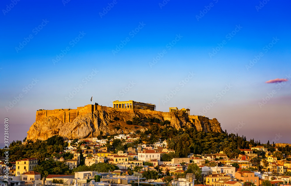 panoramic view of athens, greece