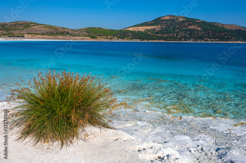 Salda Lake in Burdur Province of Turkey photo