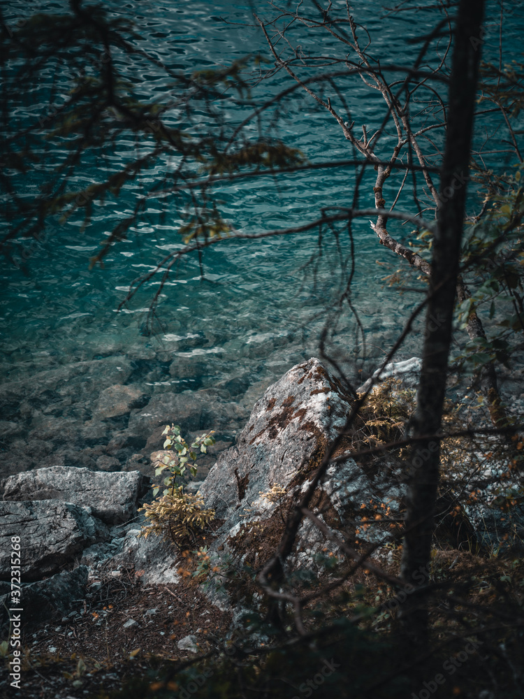 Eibsee | Felsen