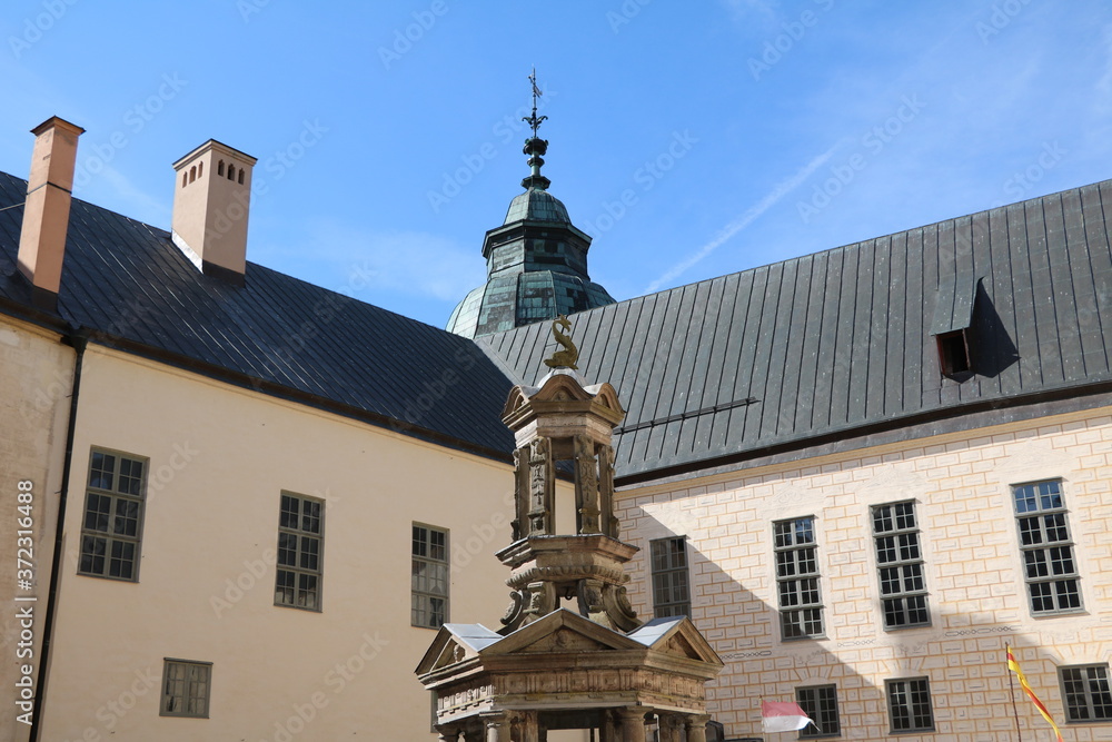 The Kalmar Castle in the city of Kalmar, Sweden